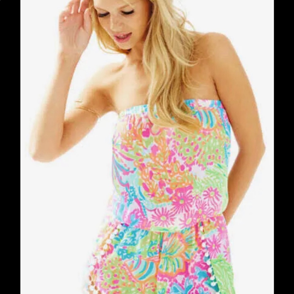 Rare Lilly Pultizer Daisy romper